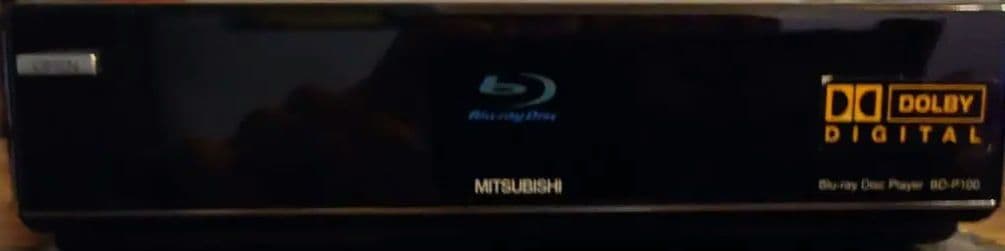 希少 三菱 車載用 ブルーレイディスクプレイヤー BD-P100