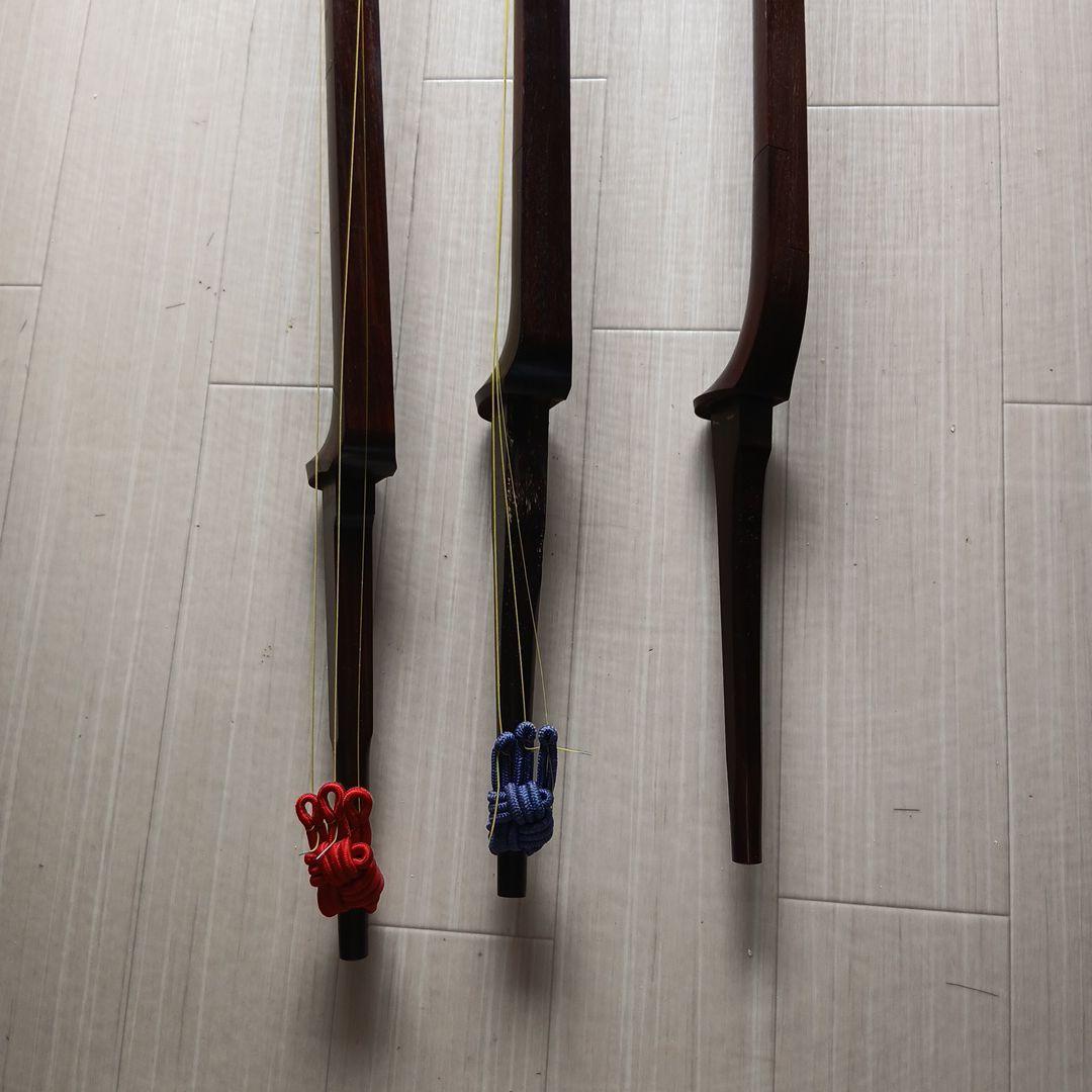 鈴*キ様 三味線バチ、棹3、天然素材
