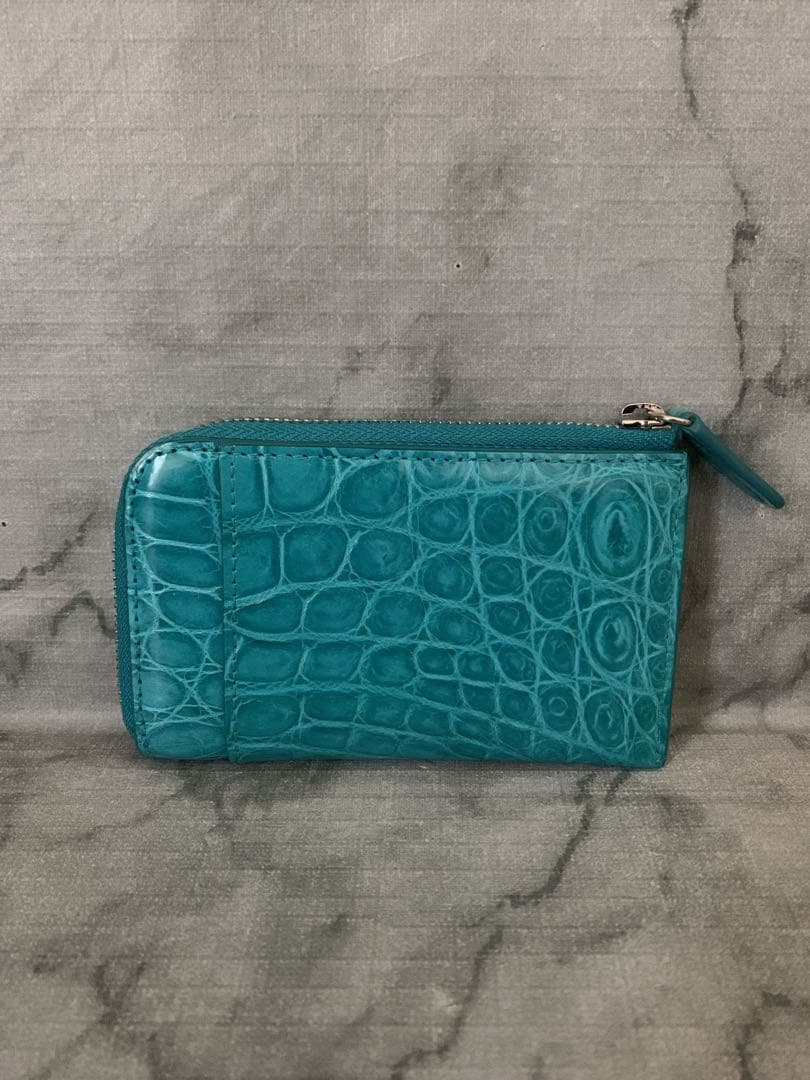 きりこCOTO　クロコダイル　ミニ財布　ウォレット　コンパクト　L字