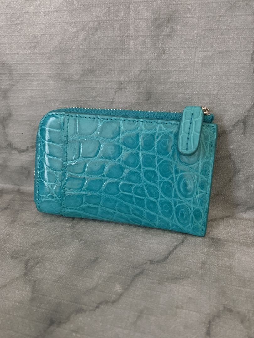 きりこCOTO　クロコダイル　ミニ財布　ウォレット　コンパクト　L字