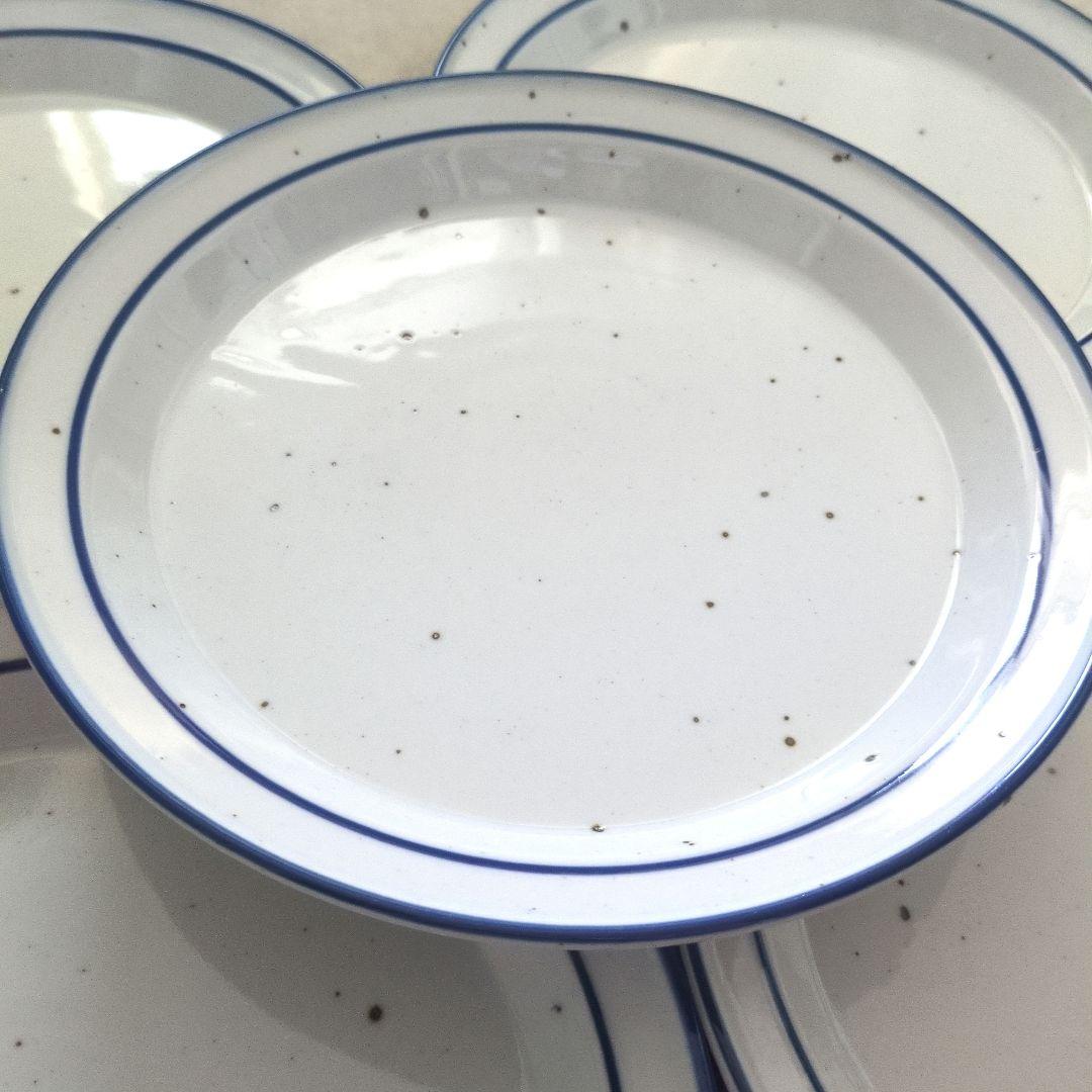 【廃盤品】DANSK ダンスク　ブルーミスト大皿　5枚セット