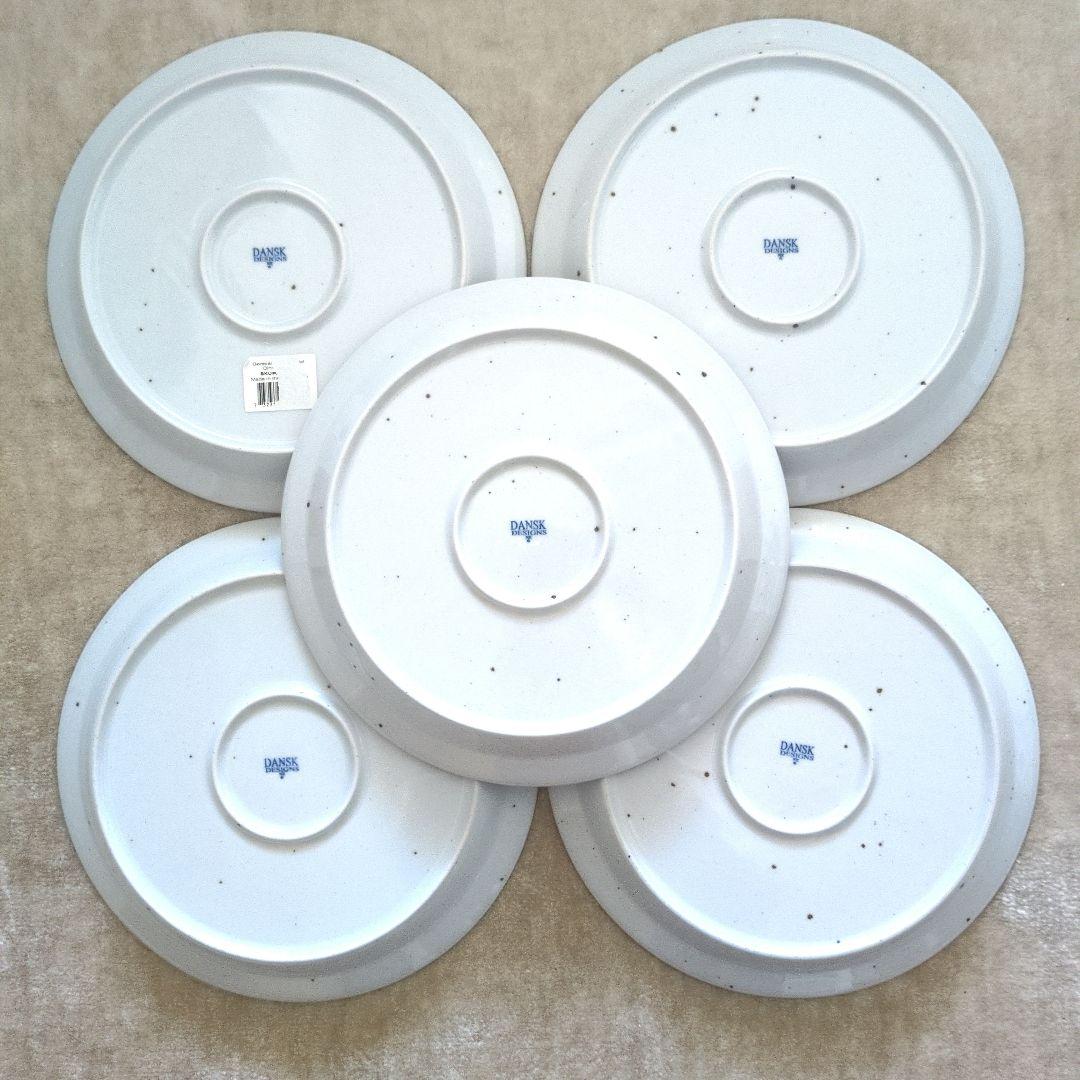 【廃盤品】DANSK ダンスク　ブルーミスト大皿　5枚セット