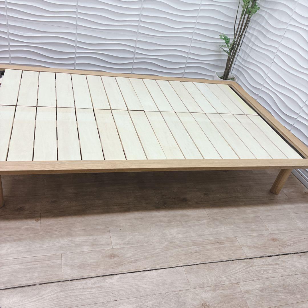 ◇無印良品◇ベッドフレーム◇セミダブルサイズ◇大阪兵庫京都奈良滋賀和歌山◇