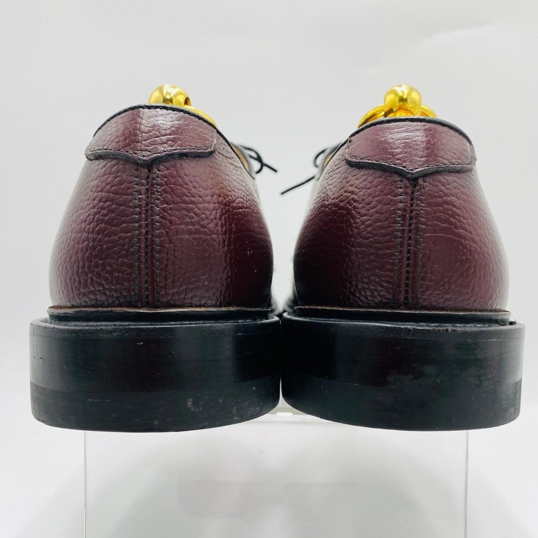 REGAL ビジネスシューズ プレーントゥ 外羽根 レザー シボ革 26cm