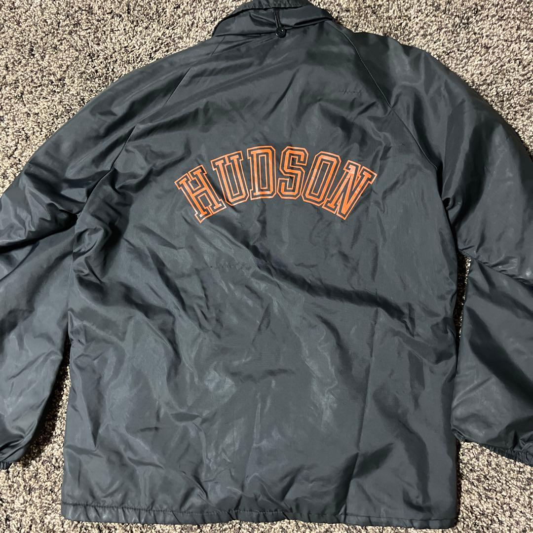 激レア ブラック Championナイロンジャケット ランナーズタグ USA製