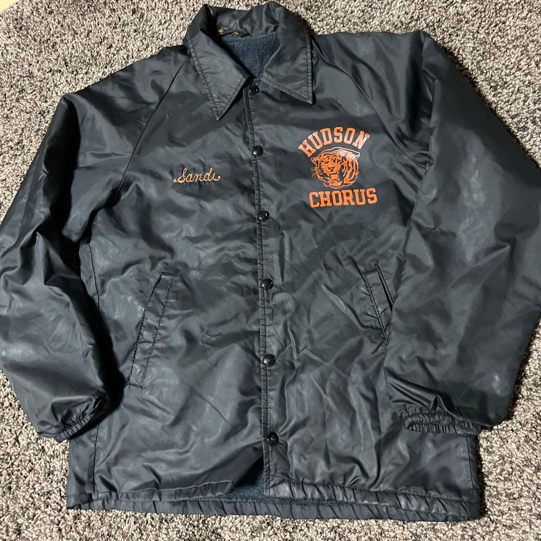 激レア ブラック Championナイロンジャケット ランナーズタグ USA製