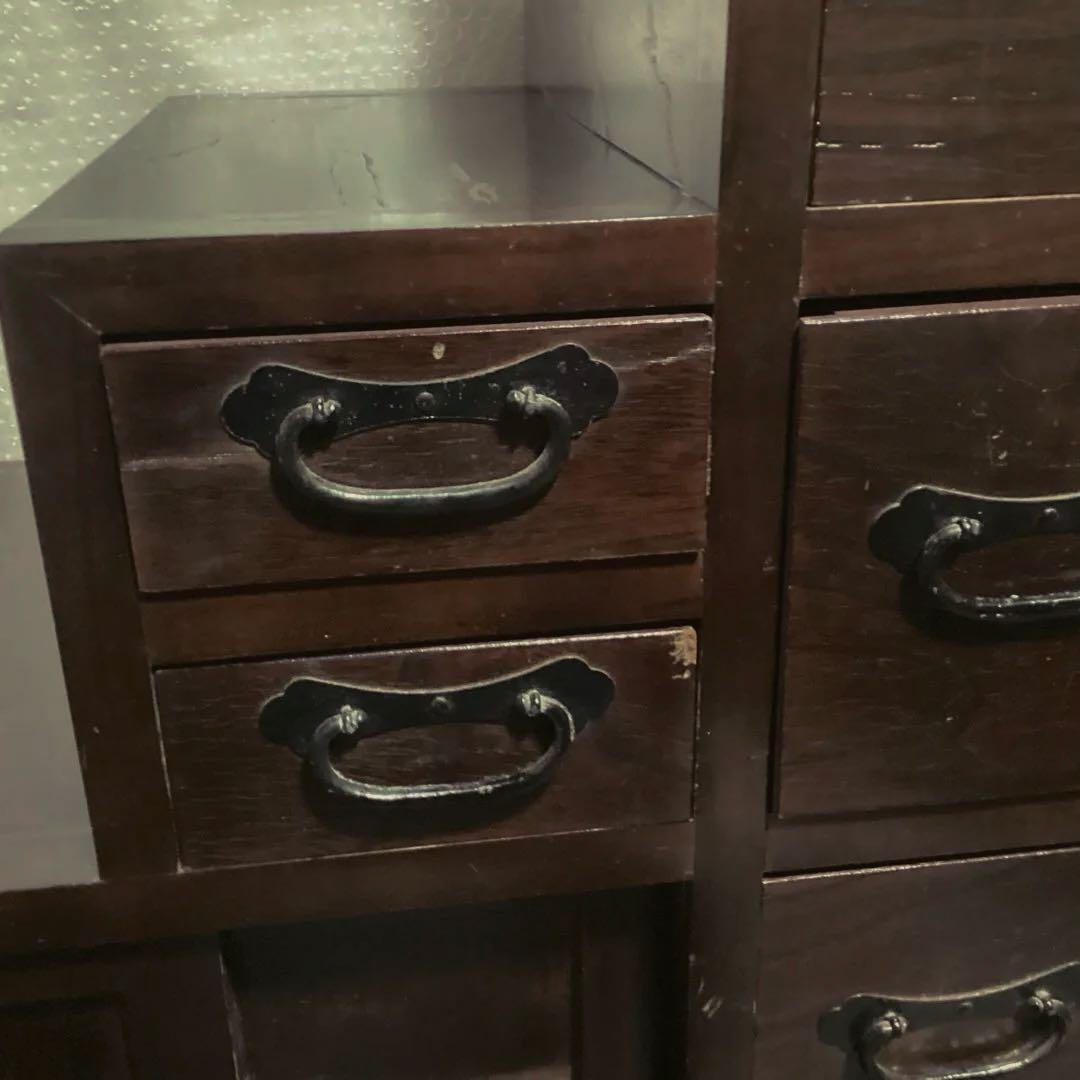 昭和レトロ家具　階段箪笥　レトロ　引き出し家具　民芸家具　アンティーク