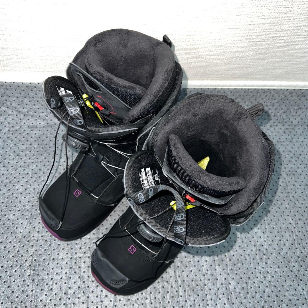 ２回使用 25cm SALOMON IVY BOA STR8JKT ブーツ