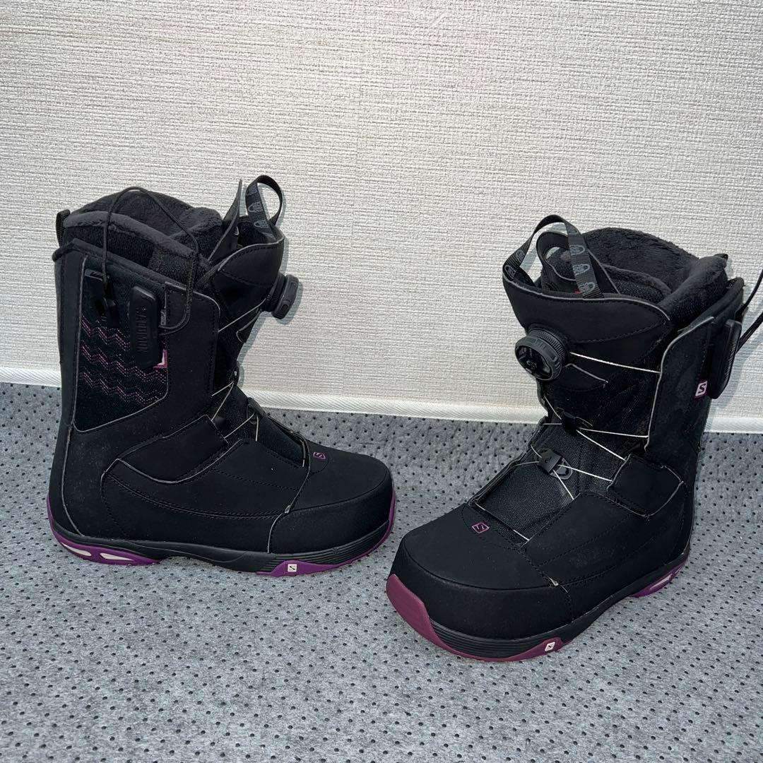 ２回使用 25cm SALOMON IVY BOA STR8JKT ブーツ