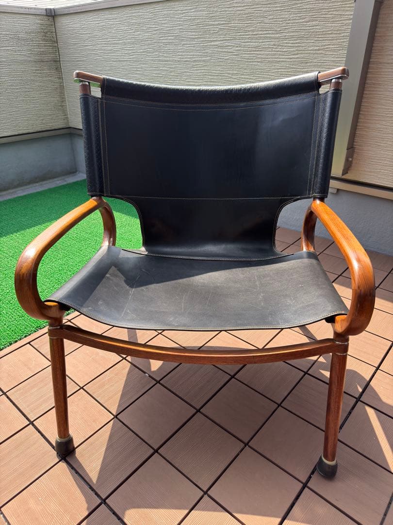【本革仕様】ikikiグランドチェア　ウォルナット