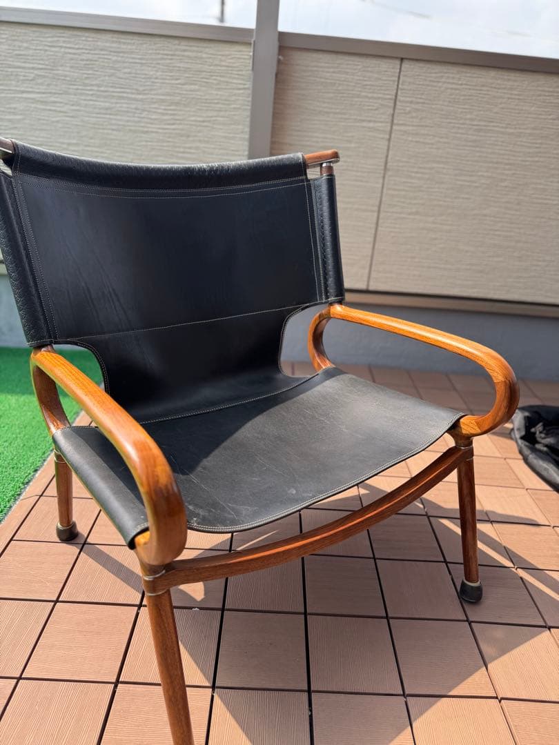 【本革仕様】ikikiグランドチェア　ウォルナット