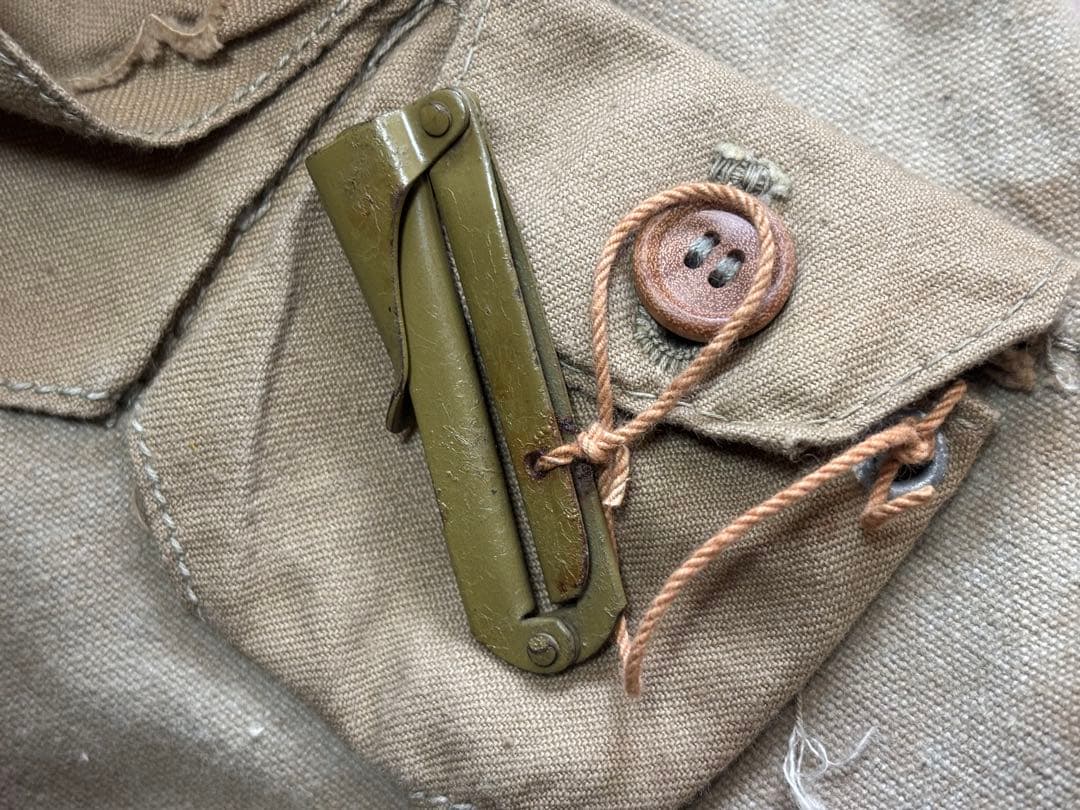 日本軍 陸軍 九九式 防毒面 昭和19年製 未使用品