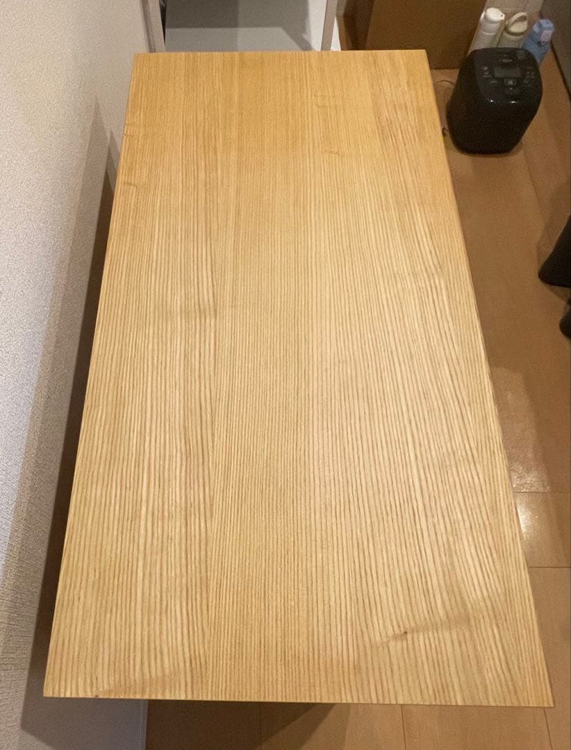 【11/22(土)まで特別値引】無印良品　脚付き木製キャビネットガラス扉