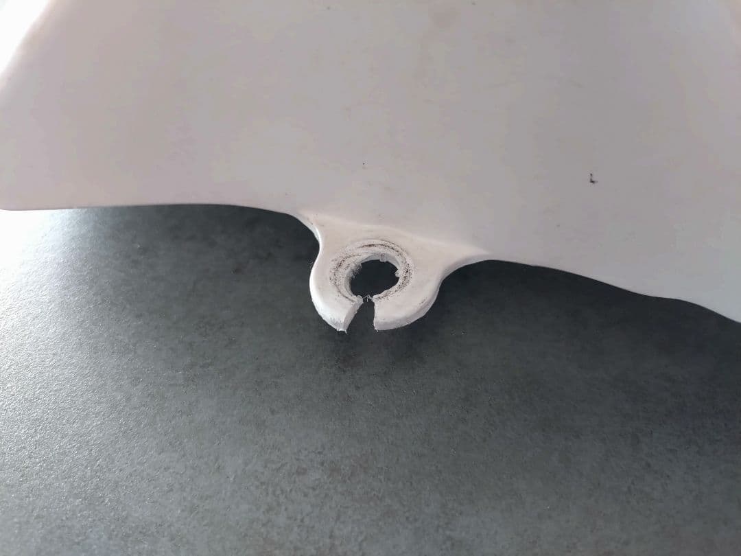 【実動車取外し】DR-Z400SM（2009）ヘッドライトカウル　SUZUKI