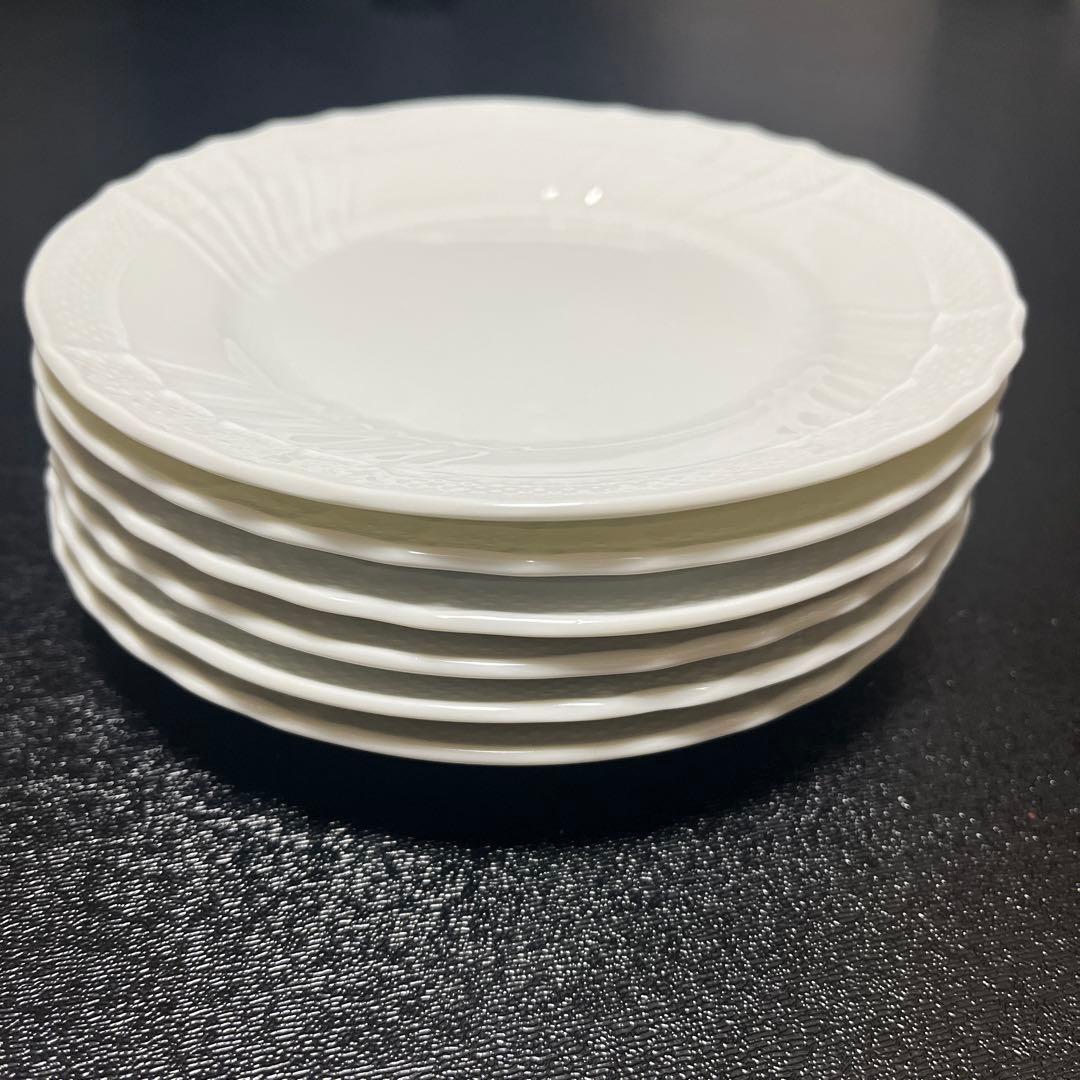 リチャードジノリ　ベッキオホワイト　17cm ６枚セット