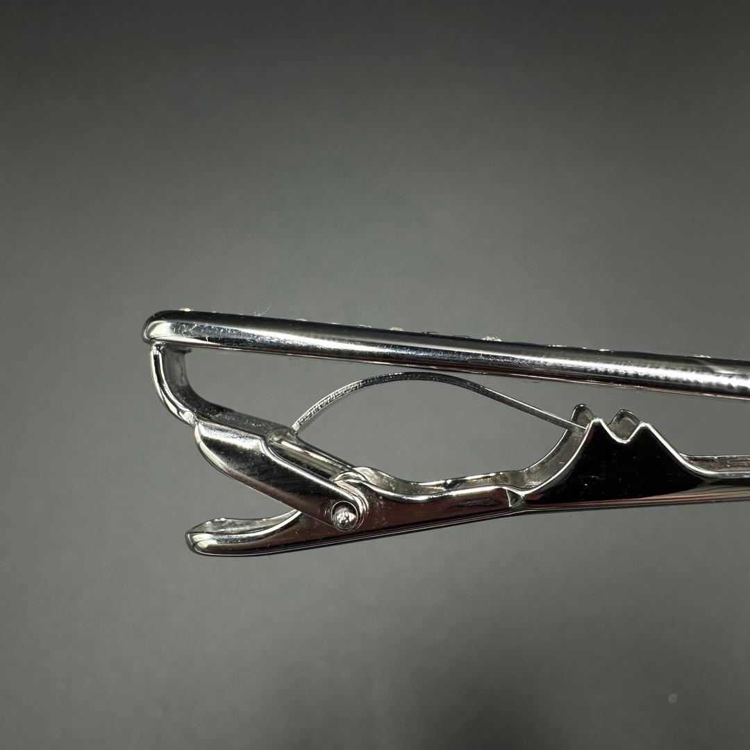 希少 Christian Dior シルバー ネクタイピン ラインストーン 10