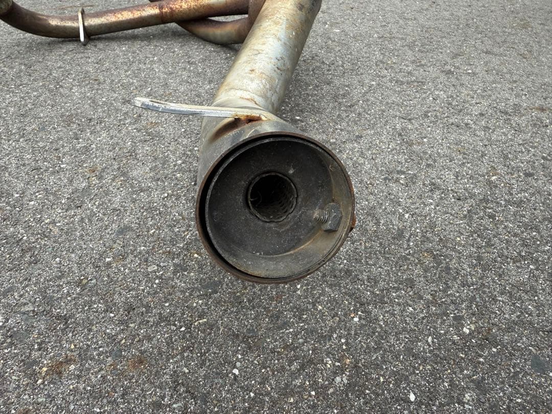 CB250T、CB400T用左出しマフラー