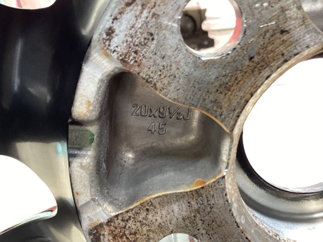 35GT-R 純正ホイール フロント4本 20インチ 9.5J