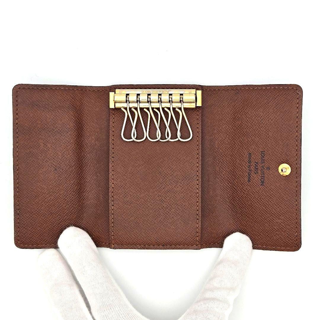 【美品】ルイヴィトン ミュルティクレ6 キーケース モノグラム 6連