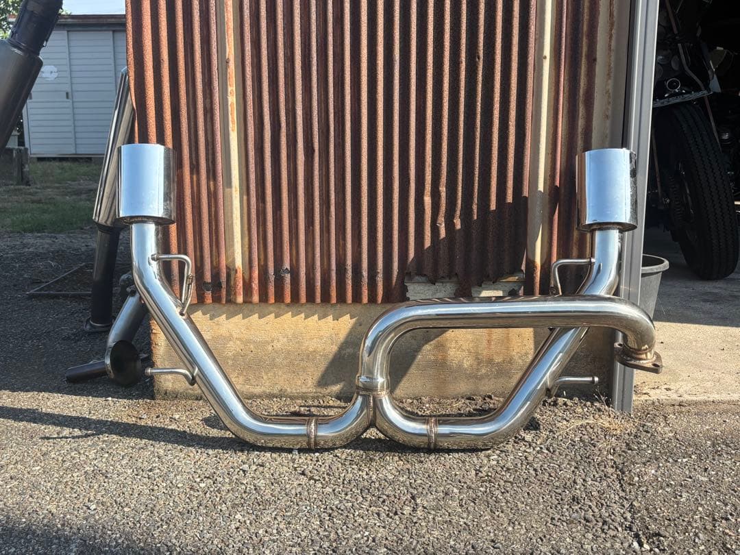 BE FREE ZN6/86 ZC6/BRZ 前期用ステンレスマフラーリアピース