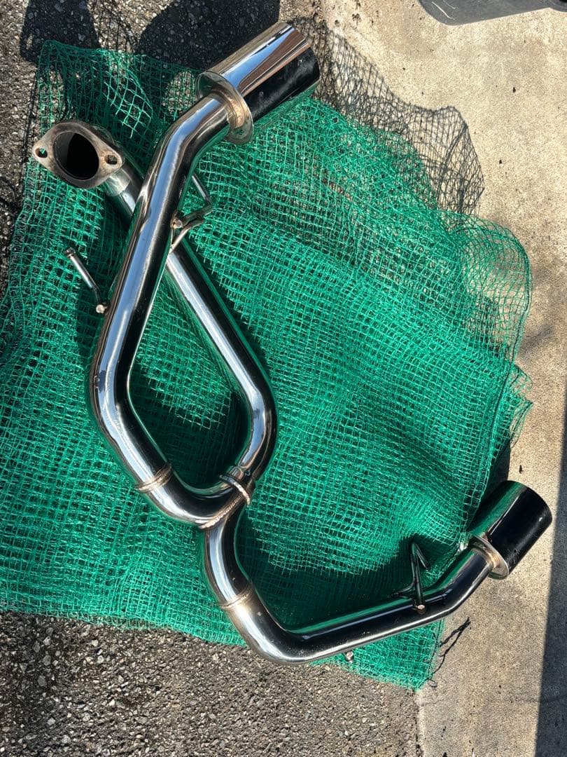 BE FREE ZN6/86 ZC6/BRZ 前期用ステンレスマフラーリアピース