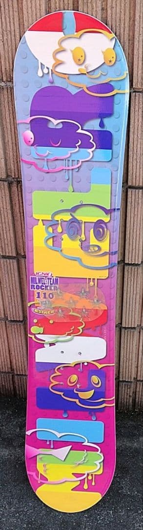 子供用スノーボード3点セット IGNIO 110 ビン BOAブーツ 20～21