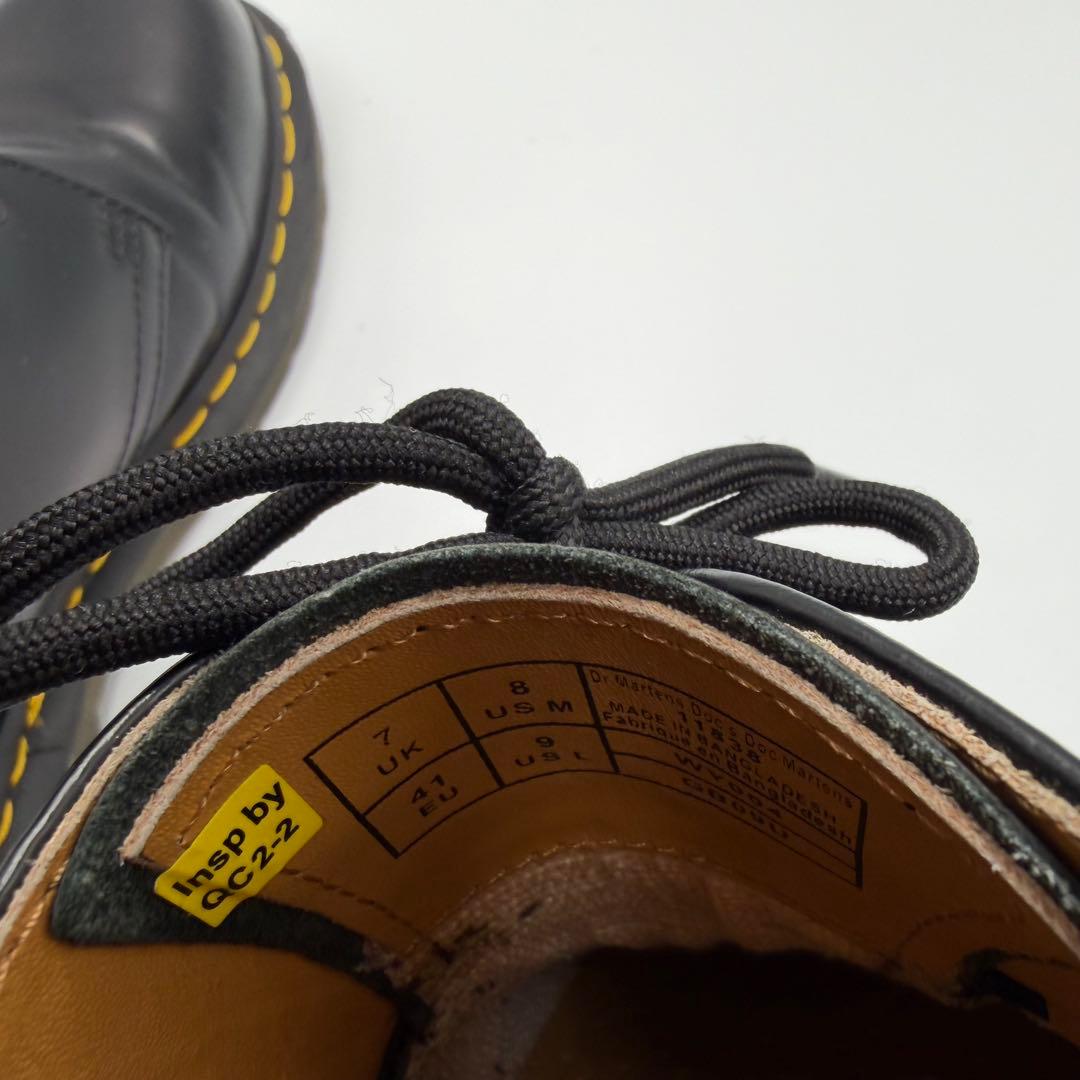 ドクターマーチン Dr.Martens 3ホール 1461 UK7 ブラック