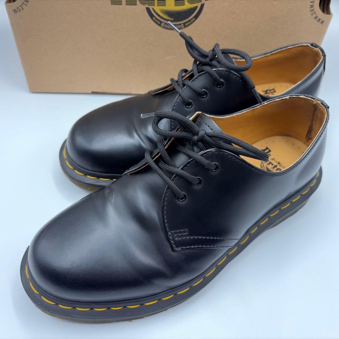 ドクターマーチン Dr.Martens 3ホール 1461 UK7 ブラック