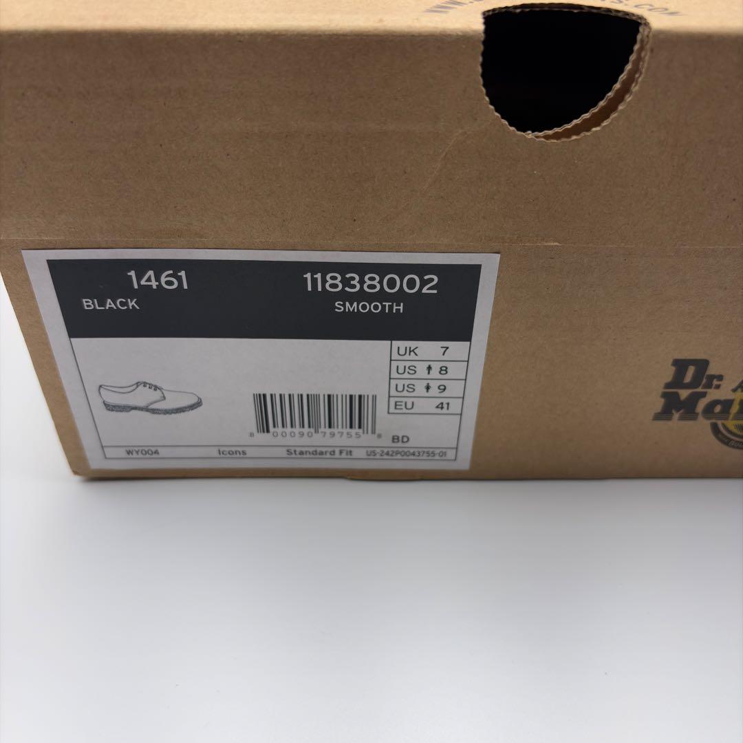 ドクターマーチン Dr.Martens 3ホール 1461 UK7 ブラック