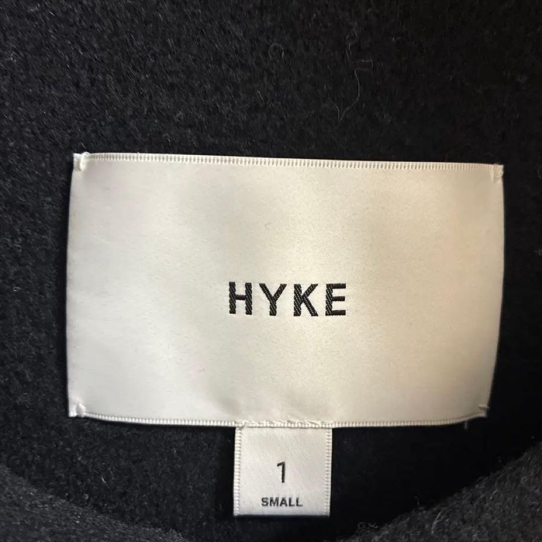 HYKE ダブルフェイス　トレンチコート　ロングコート　アローズ　バーニーズ