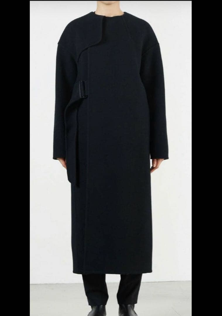 HYKE ダブルフェイス　トレンチコート　ロングコート　アローズ　バーニーズ