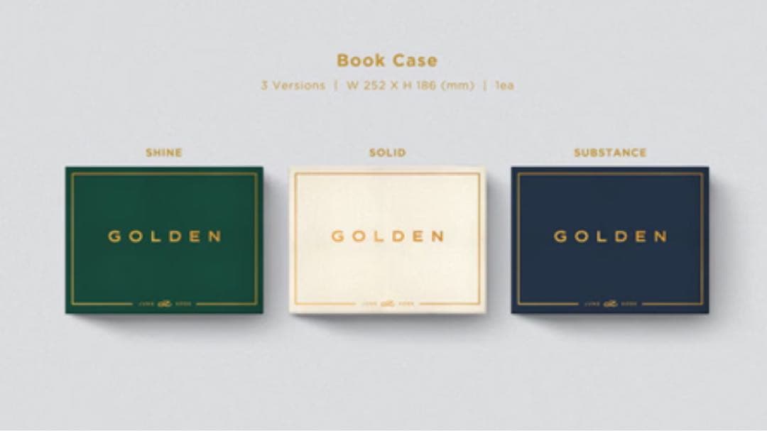 【特典トレカ付き】 BTS ジョングク　ソロアルバム GOLDEN　3点セット