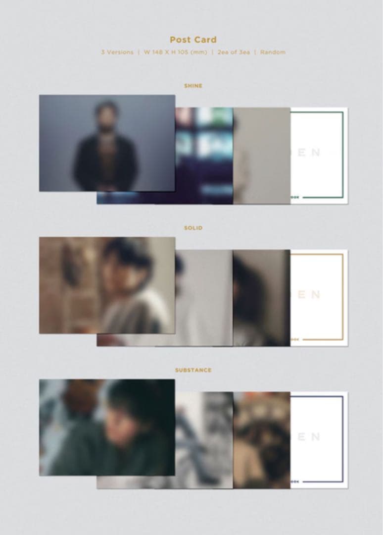 【特典トレカ付き】 BTS ジョングク　ソロアルバム GOLDEN　3点セット