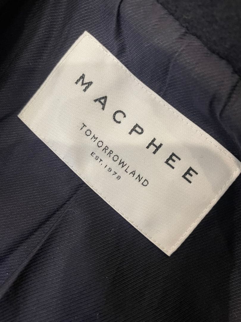 mo♡ 美品♡ TOMORROWLAND 　MACPHEE ウール　コート