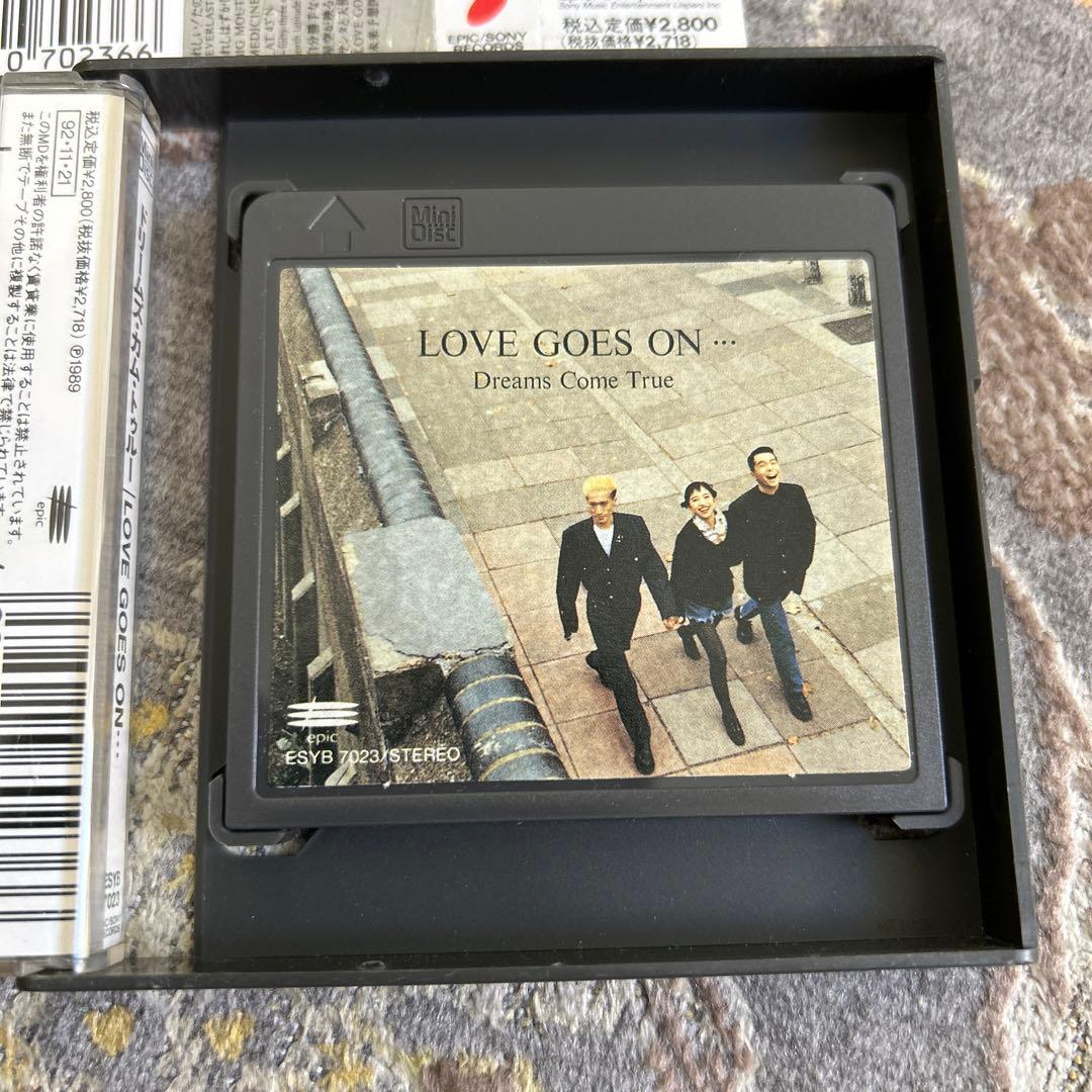 ドリカム　LOVE GOES ON MD
