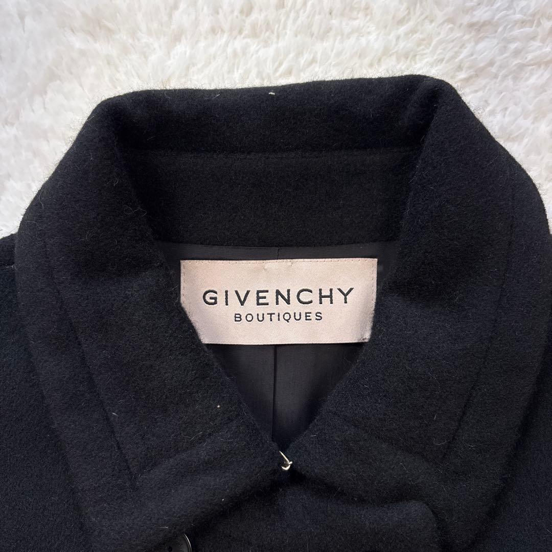 美品　GIVENCHY BOUTIQUE ダブルブレスト ウールロングコート