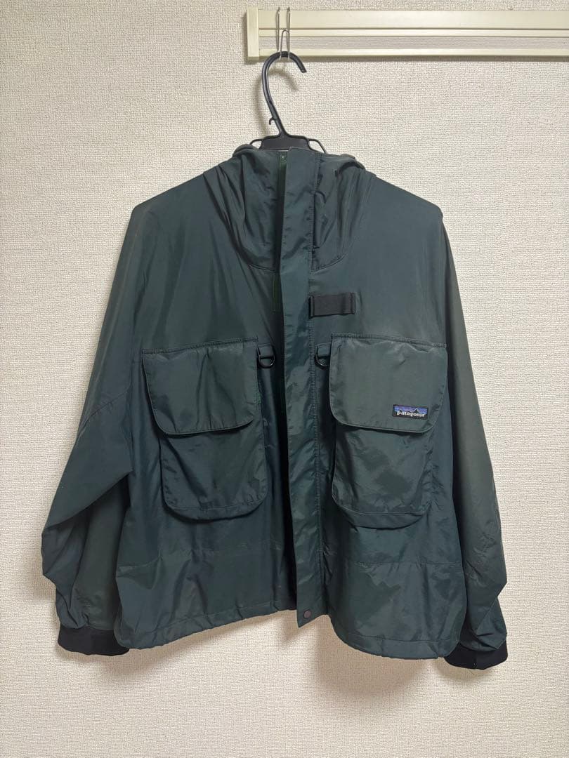 patagonia SST ジャケット フィッシングジャケット ダークグリーン