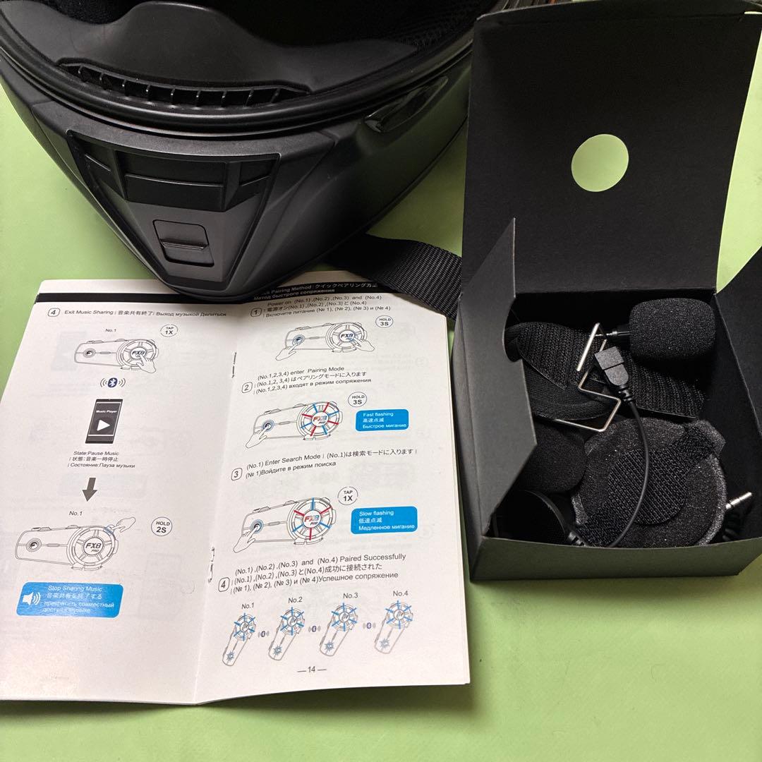 ショウエイ　RYD フルフェイスヘルメット　高いインカム付き！！