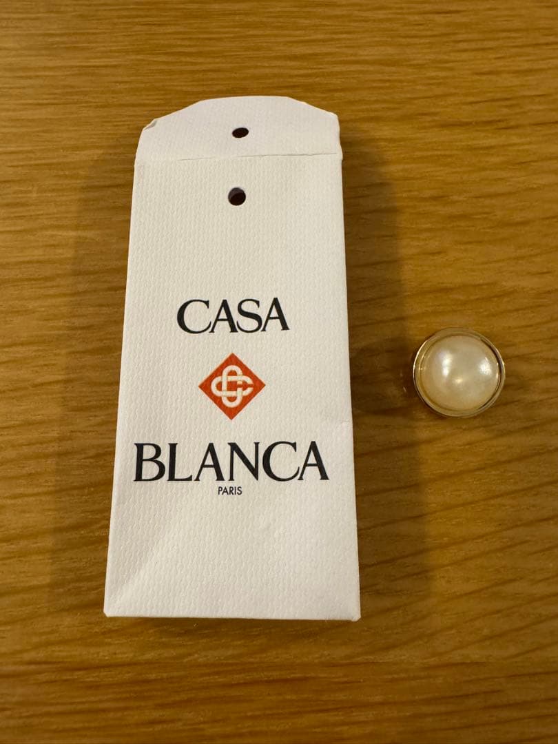 CASA BLANCA ストライプ ポロシャツ