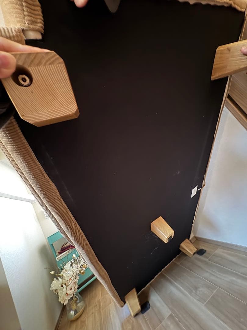 【かず】unico　GREIGカバーリングソファ 2.5シーター