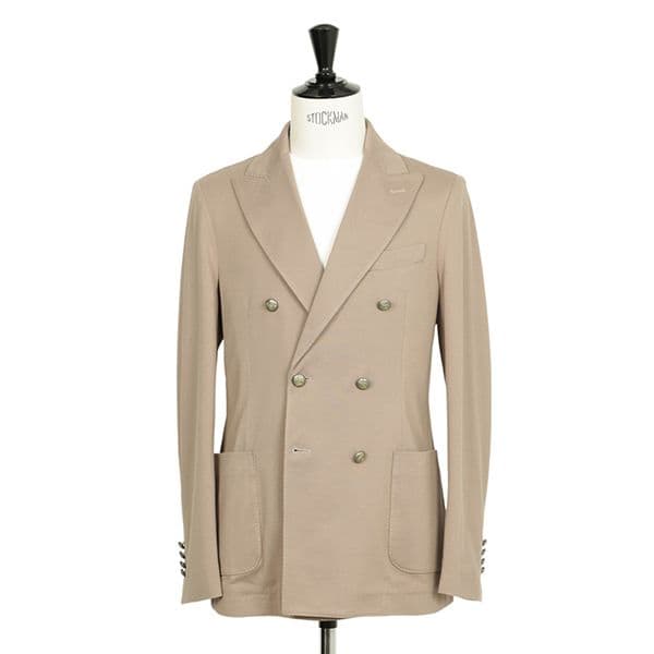 CIRCOLO 1901 チルコロ ジャージーダブルジャケット グレージュ 46