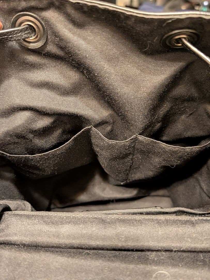 COACH（コーチ） ハドソンレザーバッグ／バックパック黒 89896