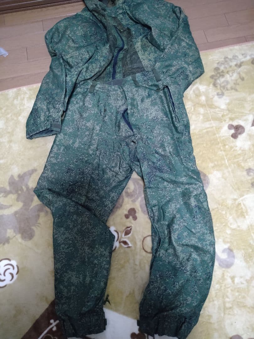 ロシア軍実物　6b49アラミドスーツ　デジタルフローラ フルセット