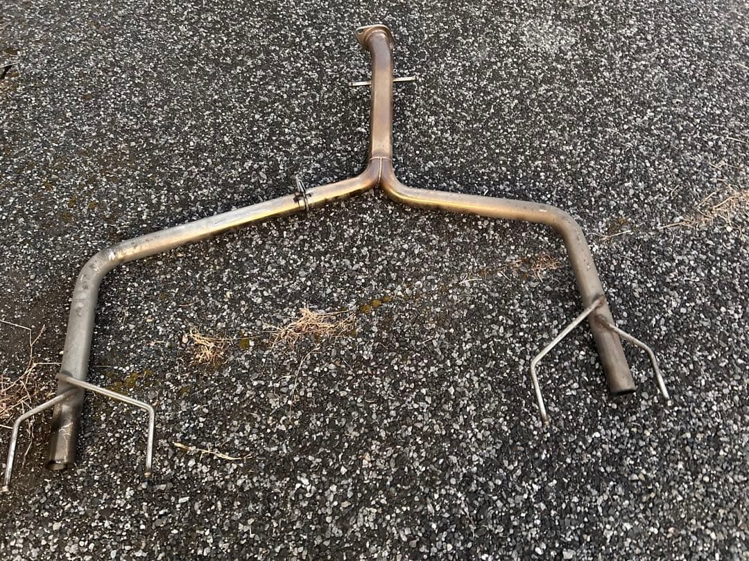 マークx マフラー　リアピースストレート