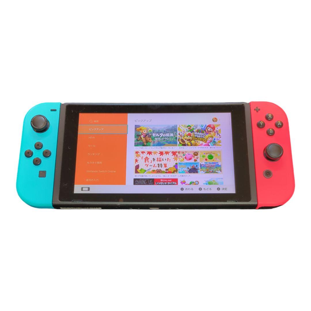 [動作確認済] Nintendo Switch(旧モデル付属品付) i23400