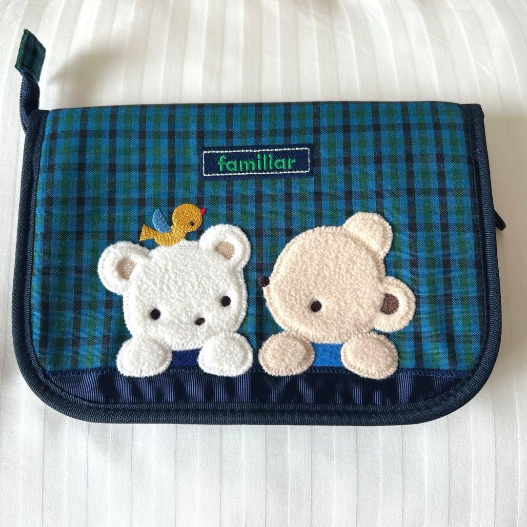 【m】familiar 母子手帳ケース 極美品 完売品