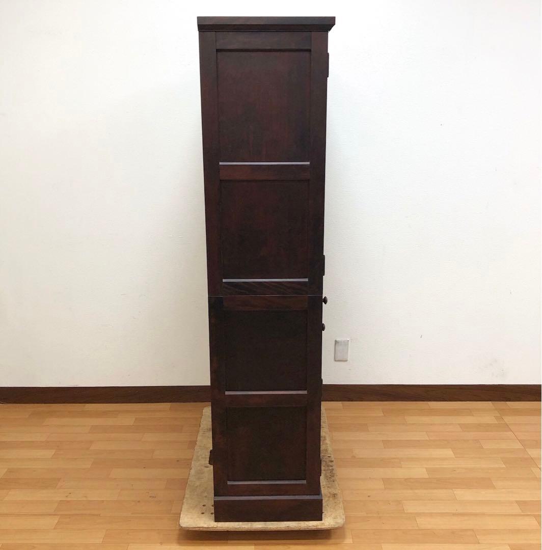 北海道民芸家具 北民 食器棚 飾り棚 民藝品 キッチンボード 2