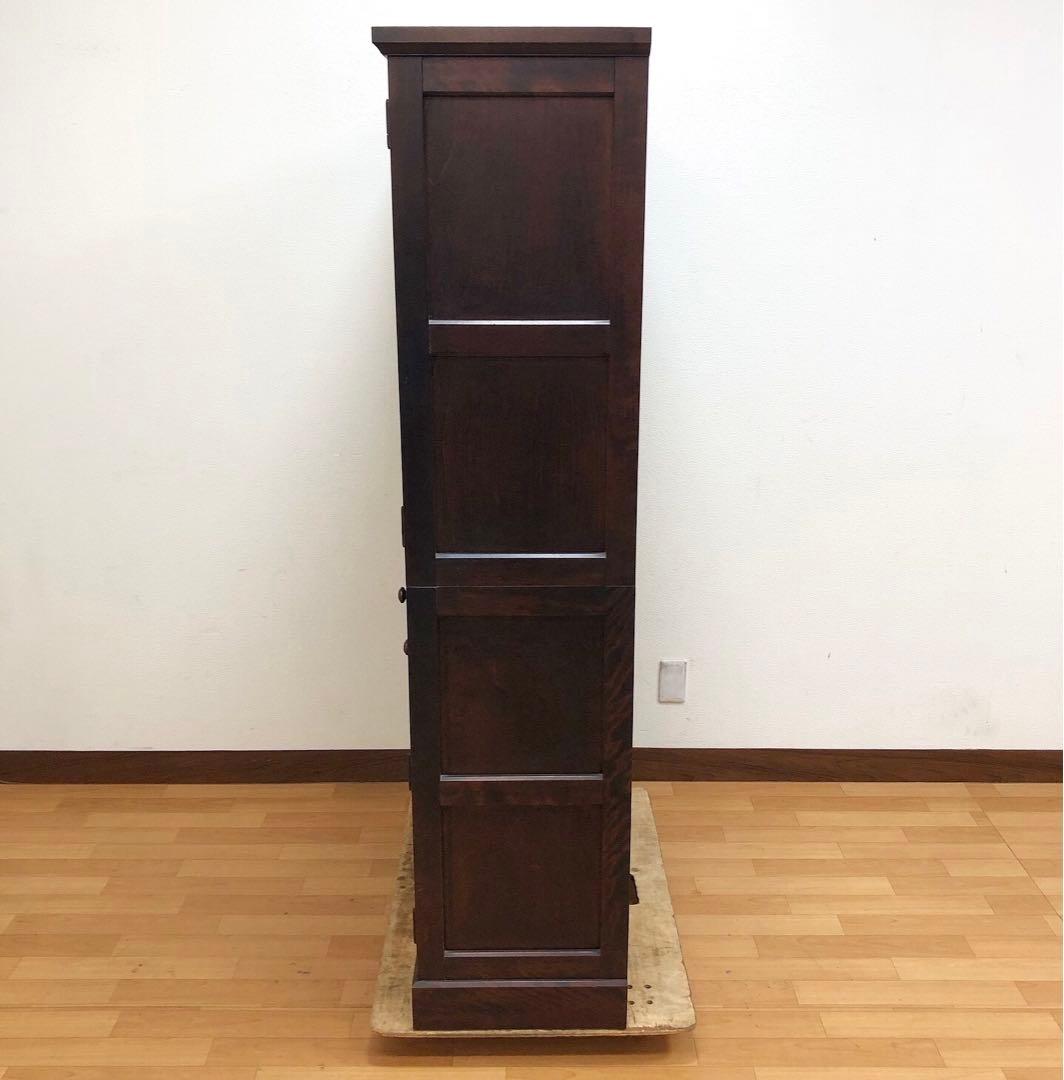 北海道民芸家具 北民 食器棚 飾り棚 民藝品 キッチンボード 2