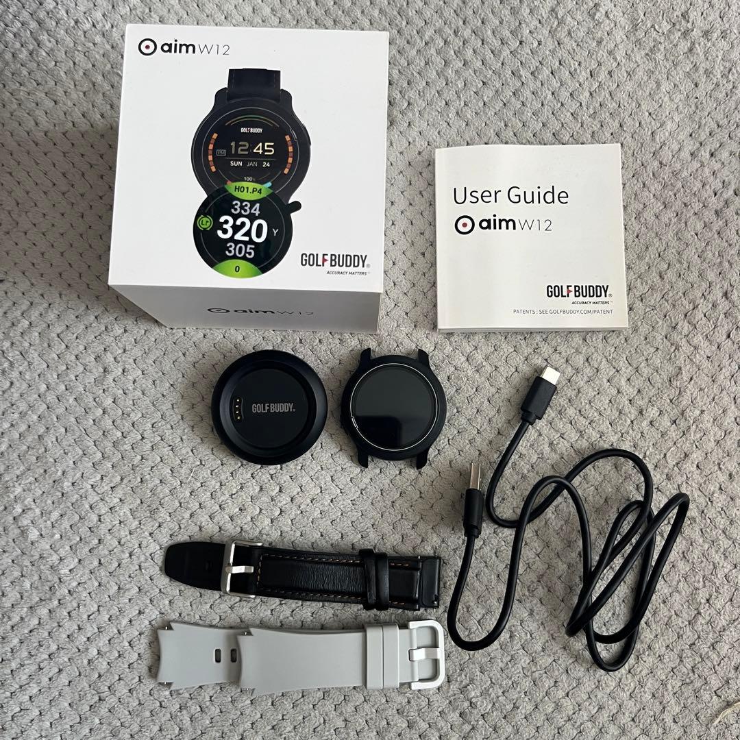 GOLF BUDDY aim W12 GPSナビ