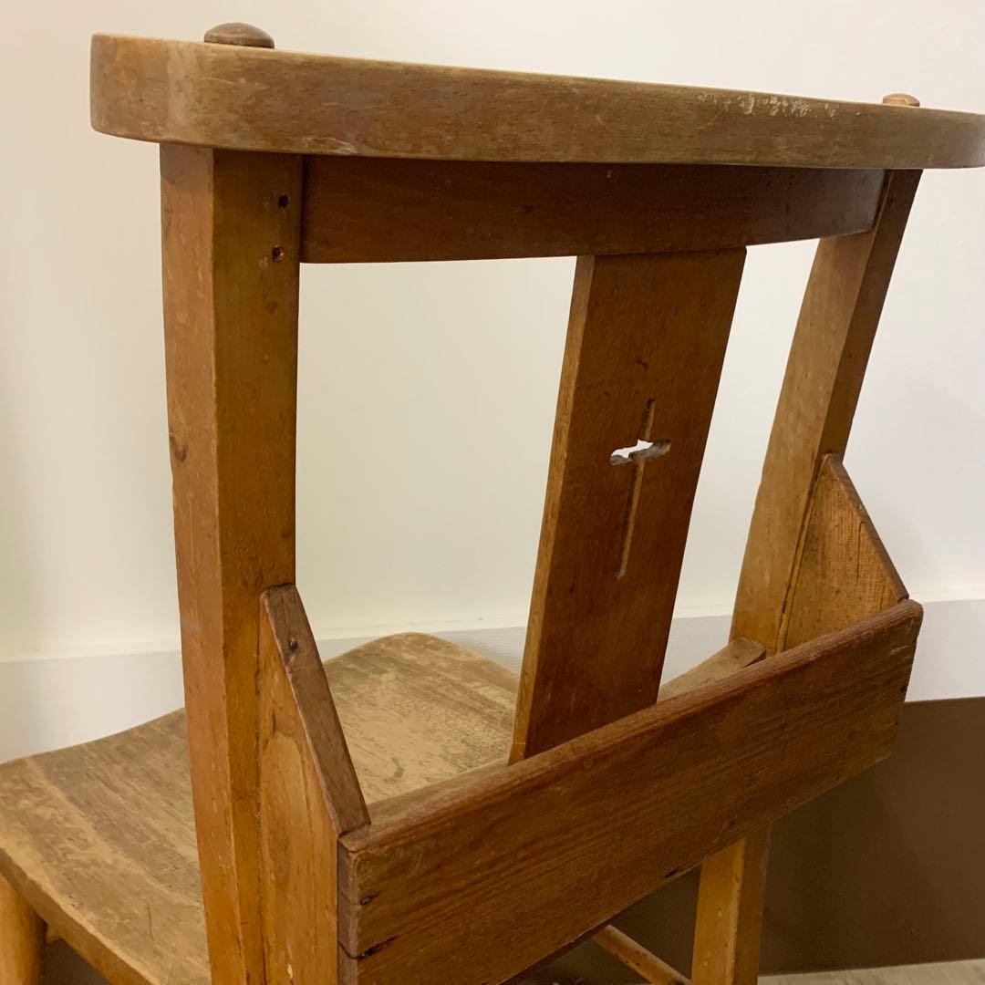 英国アンティーク チャーチチェア 教会 チャペル イギリス